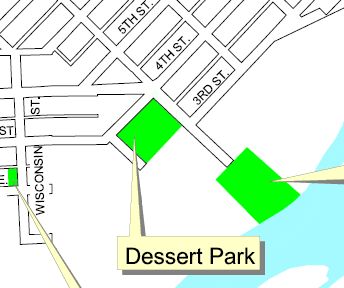 Dessert Park map